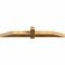 Ekena Millwork Eugene Rough Sawn Timber Gable Bracket, Western Red Cedar, 60"W x 10"H x 4"D x 4"F, 4/12 Pitch GBW060X10X0404EUG00RWR - alternate 4